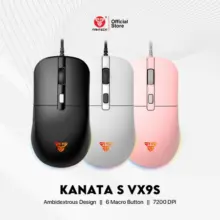 Fantech Kanata VX9S Mouse Gaming Kabel RGB 7200DPI dengan Macro Software dan 7 Mode Pencahayaan