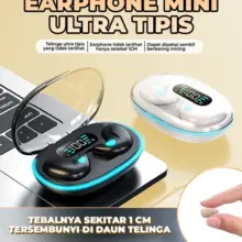 VICLOOK X55 True Wireless Earphone Bluetooth 5.4 Mini TWS ANC Suara Jernih Nyaman untuk Tidur