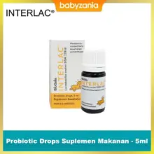 Interlac Probiotic Drops Suplemen Kesehatan Bayi dan Anak 5 mL