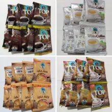 TOP Coffee Gula Aren White Susu Kopi Gula Sachet Pilihan Kopi Instan Nikmat