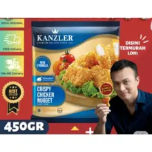 Kanzler Crispy Chicken Nugget 450gr Nugget Ayam Renyah dengan Daging Ayam Pilihan