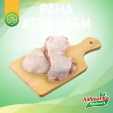 Rahmatika Freshmart Paha Atas Ayam Segar 1 Kg Halal Tanpa Pengawet