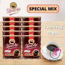 Kapal Api Special Mix Kopi Hitam dengan Gula Isi 10 Sachet Renceng 23 Gram