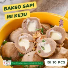 Bakso Sapi Isi Mozzarella Homemade Frozen Food Halal Praktis Sehat