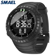 SMAEL 1237 Jam Tangan Sport Digital & Analog Unisex – Tahan Air 50M, Desain Tangguh untuk Outdoor & Harian