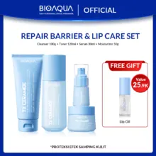 BIOAQUA 7X Ceramide Skincare Set Perawatan Lengkap Untuk Memperbaiki Skin Barrier dan Melembapkan Kulit