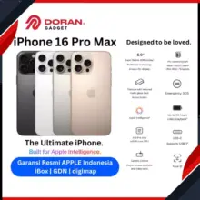 Apple iPhone 16 Pro Max Kapasitas 256GB 512GB 1TB Garansi Resmi iBox