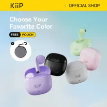 KiiP DTS2i Wireless Earphone TWS Bluetooth Headset Suara Jernih Nyaman dengan Desain Modern