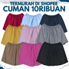 Celana Hotpants Cewek Polos Nyaman Dipakai Sehari Hari