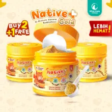 Olive Care Vitamin Kucing Native Plus Gold Suplemen Penambah Nafsu Makan dan Berat Badan