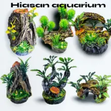 Hiasan Dekorasi Aquarium Ornamen Bonsai Kayu Sintetis Aquascape