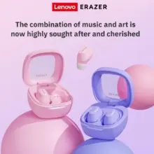 Lenovo ERAZER XT62 PRO TWS Bluetooth 5.4 Earphone Mini In Ear Stereo Bass dengan Noise Cancelling dan Baterai Tahan Lama