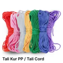 Tali Kur PP 30 Meter Warna Warni untuk Kerajinan Tangan dan DIY Kreatif