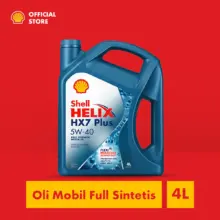 Shell Helix HX7 5W40 4L Oli Mobil Full Sintetis Perlindungan Mesin Modern