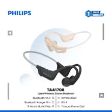 Philips TAA1708 Open Wireless Stereo Earphone Bluetooth 5.3 Headset Sport Ergonomis