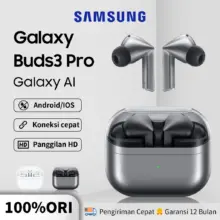 Samsung Galaxy Buds 3 Pro TWS Bluetooth ANC Stereo Earphone Wireless Original dengan Suara Jernih dan Tahan Air