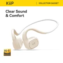 KiiP Wireless DTH3 Pro Earphone Open Ear TWS Bluetooth Sporty dengan Earhook Nyaman