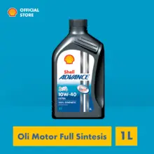 Shell Advance Ultra 10W40 Oli Motor Sintetis 1 Liter Pelumas Mesin Full Protection