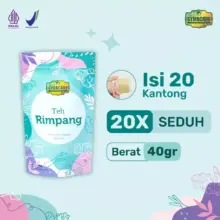 Teh Rimpang Syifacare Minuman Herbal Alami Jahe Kunyit Lengkuas Sereh Isi 2 Pack