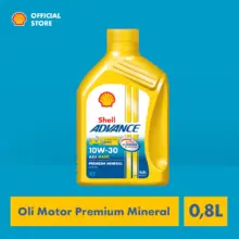 Shell Advance AX5 Scooter 10W30 0.8L Oli Motor Premium Mineral