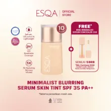 ESQA Minimalist Blurring Serum Skin Tint SPF 35 PA++ dengan Teknologi Blurring Metagram dan 5X Active Complex