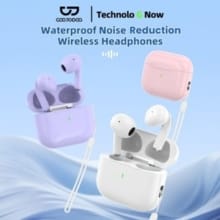 Earphone Bluetooth TWS Goojodoq J201 Pro – Headset Nirkabel 5.3, Bass Mantap, Waterproof IPX5, Baterai Tahan Lama