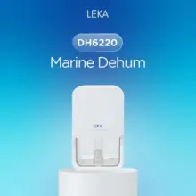 LEKA DH6220 Marine Dehumidifier Penyerap Udara Lembap dengan Tangki 800ml dan Jangkauan Hingga 10m²