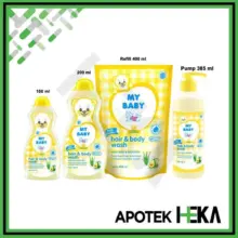 My Baby Hair and Body Wash Aloe Vera Avocado 2in1 Sabun dan Sampo Bayi