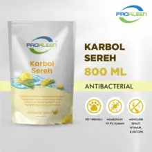 Prokleen Karbol Sereh Antibacterial Refill 800ml Pembersih Serbaguna dengan Aroma Segar