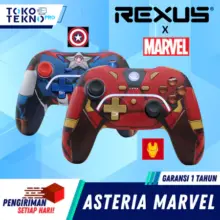 Rexus Daxa Asteria Marvel Limited Edition V2 AX1 Wireless Gamepad Joystick dengan Hall Effect Magnetic Sensor