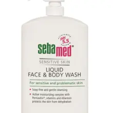 Sebamed Liquid Face and Body Wash 1000 ml Sabun Cair Lembut Untuk Kulit Sensitif