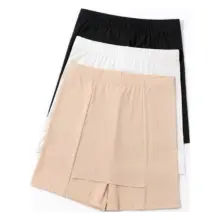 Blissfull Celana Pendek Wanita Safety Pants Legging Seamless Elastis Polos Anti Ngeplak