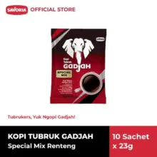 Kopi Tubruk Gadjah Special Mix Renteng Isi 10 Sachet Nikmat Praktis dengan Gula