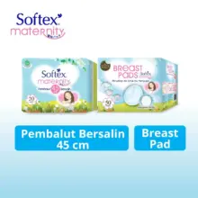 Softex Maternity Pembalut Bersalin 45cm Isi 20 Lembaran dengan Daya Serap Tinggi