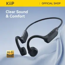 KiiP DTS10 Wireless Bone Conduction Headphone Bluetooth Nyaman Ringan Suara Stereo Jernih