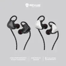 Rexus Earphone Gaming EZ4 dengan Mic Suara Jernih dan Bass Power untuk Musik dan Game