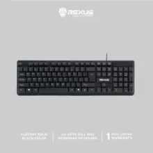 Rexus Keyboard Office Membrane K278 USB Nyaman untuk Kerja dan Belajar