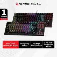 Fantech ATOM MK876 RGB Gaming Mechanical Keyboard TKL Hot Swappable