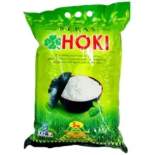 Beras HOKI Setra Ramos 5kg Pulen Putih Bersih untuk Nasi Lezat