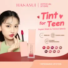 Hanasui Tintdorable Lip Stain Dengan Vitamin E Warna Natural Tahan Lama Melembapkan Bibir