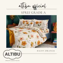 ALTIBU Bedcover Premium Aesthetic Sprei Grade A Bahan Dingin dan Nyaman Dipakai
