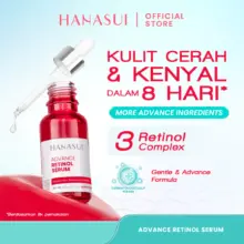Hanasui Advance Retinol Serum Anti Aging Dengan Formula 3 Retinol Complex Untuk Kulit Cerah Kencang dan Halus