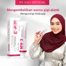 METOO MW3 Pasta Gigi Whitening Advanced Pemutih Gigi Bebas Karang dan Noda Dengan Probiotik