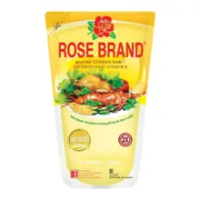 Rose Brand Minyak Goreng Sawit Premium Pouch 1 Liter dengan Vitamin A