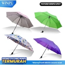 Payung Lipat WINPU Motif Warna-warni – Tahan Lama dan Terjangkau