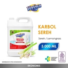 Verosa Pembersih Lantai Sereh 5L