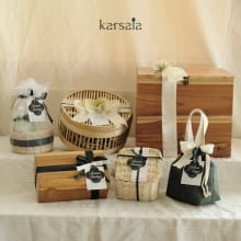 Hampers Natal Siap Santap 2025 | Parcel Natal Aesthetic | Gift Set Serbaguna Anyaman Natural