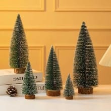 Pohon Natal Mini Lucu JEEA | Dekorasi Imut untuk Natal 2025 Praktis