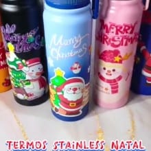 Tumbler Stainless Lucu untuk Natal – Souvenir Unik dan Murah