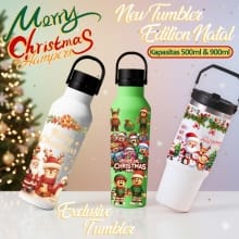 Hampers Natal KC: Tumbler Kustom Hadiah Istimewa 2025 Rekomendasi